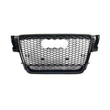 2008-2012 Audi RS4 Honeycomb Front Grille With Lower Mesh Quattro For Audi A4 S4 B8