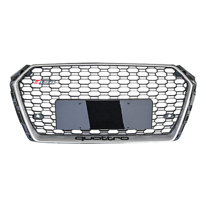 2017-2019 Audi RS4 Honeycomb Front Grille For Audi A4 S4 B9