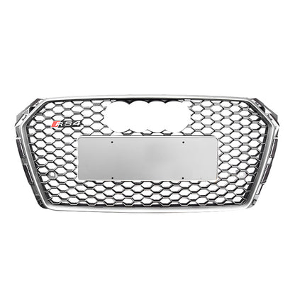 2017-2019 Audi RS4 Honeycomb Front Grille For Audi A4 S4 B9