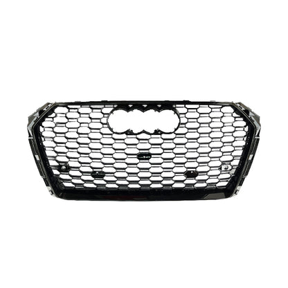 2017-2019 Audi RS4 Honeycomb Front Grille For Audi A4 S4 B9