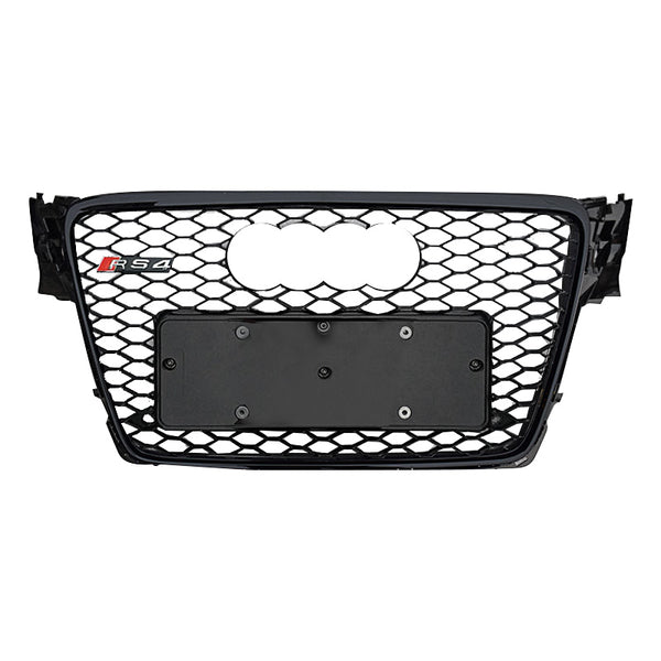 2008-2012 Audi RS4 Honeycomb Front Grille For Audi A4 S4 B8