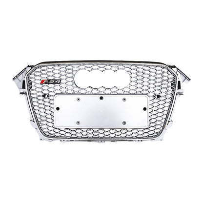2013-2016 Audi RS4 Honeycomb Front Grille For Audi A4 S4 B8.5