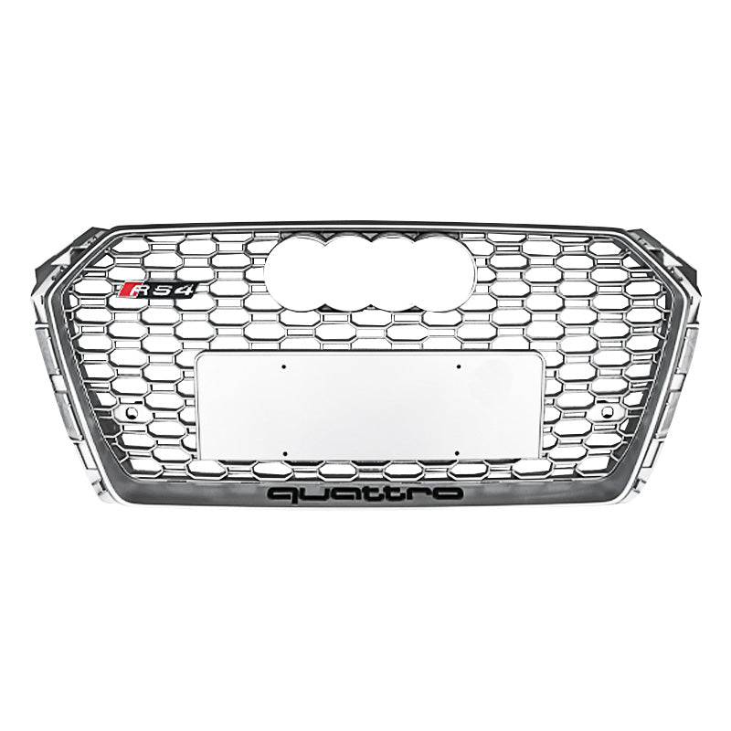 2017-2019 Audi RS4 Honeycomb Front Grille For Audi A4 S4 B9
