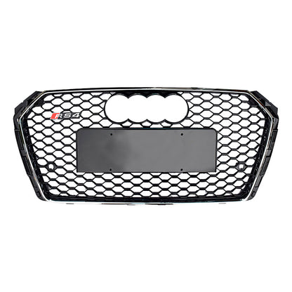 2017-2019 Audi RS4 Honeycomb Front Grille For Audi A4 S4 B9