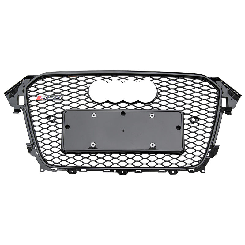 2013-2016 Audi RS4 Honeycomb Front Grille For Audi A4 S4 B8.5