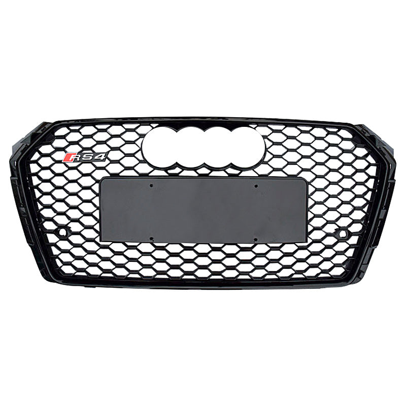 2017-2019 Audi RS4 Honeycomb Front Grille For Audi A4 S4 B9