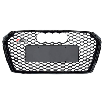 2017-2019 Audi RS4 Honeycomb Front Grille For Audi A4 S4 B9