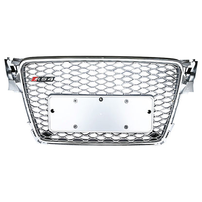 2008-2012 Audi RS4 Honeycomb Front Grille For Audi A4 S4 B8