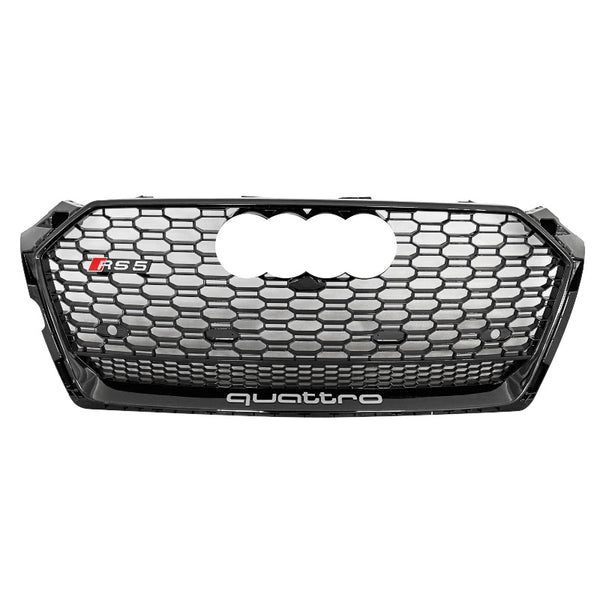 2017-2019 Audi RS5 Honeycomb Grille With Lower Mesh Quattro For Audi A5 S5 B9