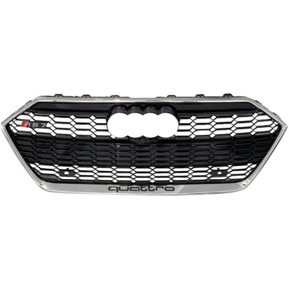 2019-2025 Audi RS7 Honeycomb Grille For Audi A7 S7 C8 R style