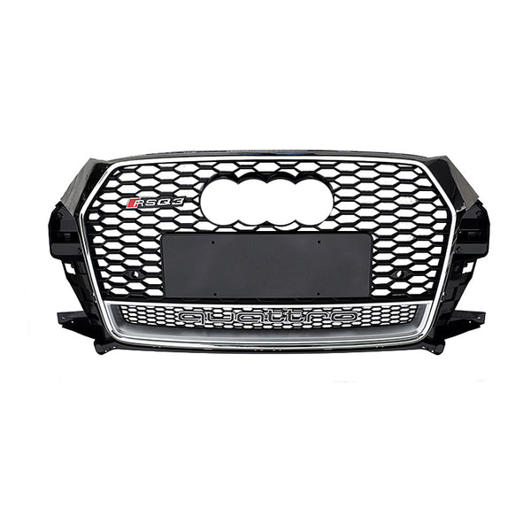 2016-2019 Audi RSQ3 Honeycomb Grille With Lower Mesh For Audi Q3 SQ3 8U.5