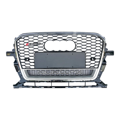 2013-2018 Audi RSQ5 Honeycomb Grille With Lower Mesh Quattto For Audi Q5 SQ5 8R.5/B8.5