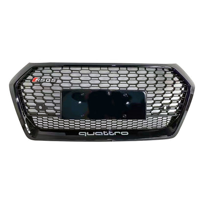 2019-2021 Audi RSQ5 Honeycomb Grille With Lower Mesh Quattto For Audi Q5 SQ5 B9