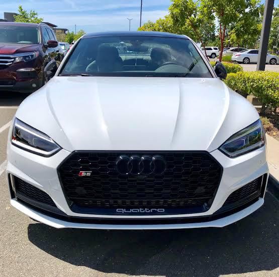 2017-2019 Audi RS5 Honeycomb Grille With Lower Mesh Quattro For Audi A5 S5 B9