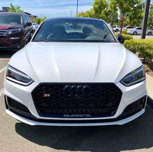 2017-2019 Audi RS5 Honeycomb Grille With Lower Mesh Quattro For Audi A5 S5 B9