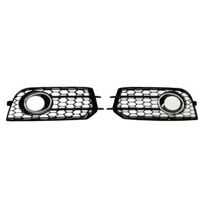 2011-2015 A1 S1 8X Audi Front Bumper Down Grille Honeycomb Style Honeycomb Fog Light Grilles For Audi A1 S1 8X