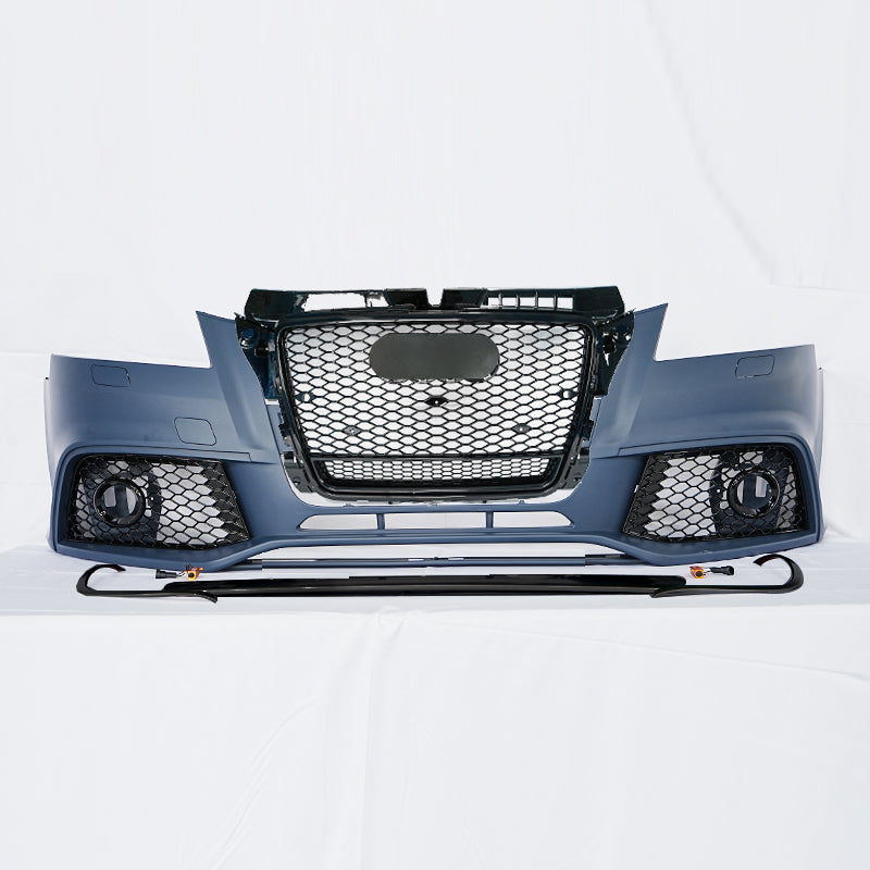 2008-2012 Audi RS3 Front Bumper For A3/S3 8P.5 Body Kits With Honeycomb Grille Fog Light Grille | RS3 Bumper