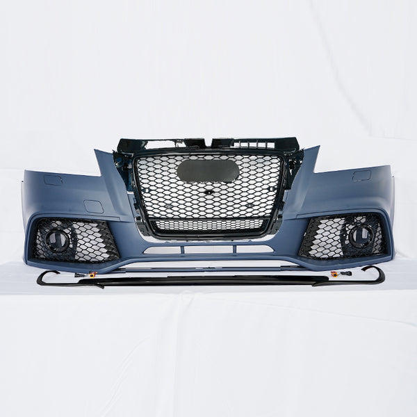 2008-2012 Audi RS3 Front Bumper For A3/S3 8P.5 Body Kits With Honeycomb Grille Fog Light Grille | RS3 Bumper
