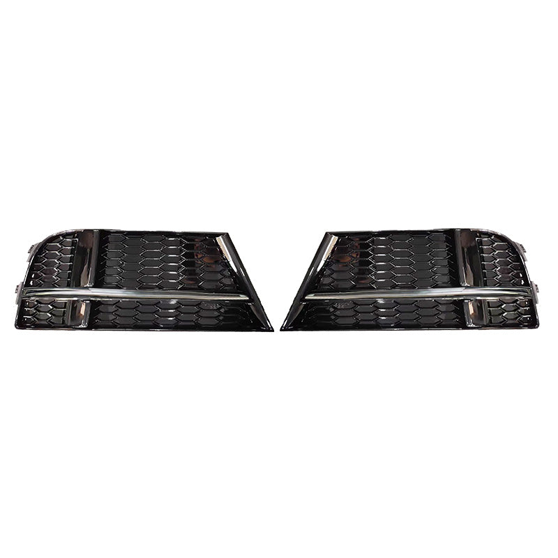 2017-2019 A3 S3 8V.5 Audi Front Bumper Down Grille Honeycomb Style S line Fog Light Grilles For Audi A3 S3 8V.5