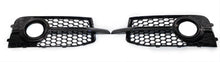 2011-2015 A1 S1 8X Audi Front Bumper Down Grille Honeycomb Style Honeycomb Fog Light Grilles For Audi A1 S1 8X