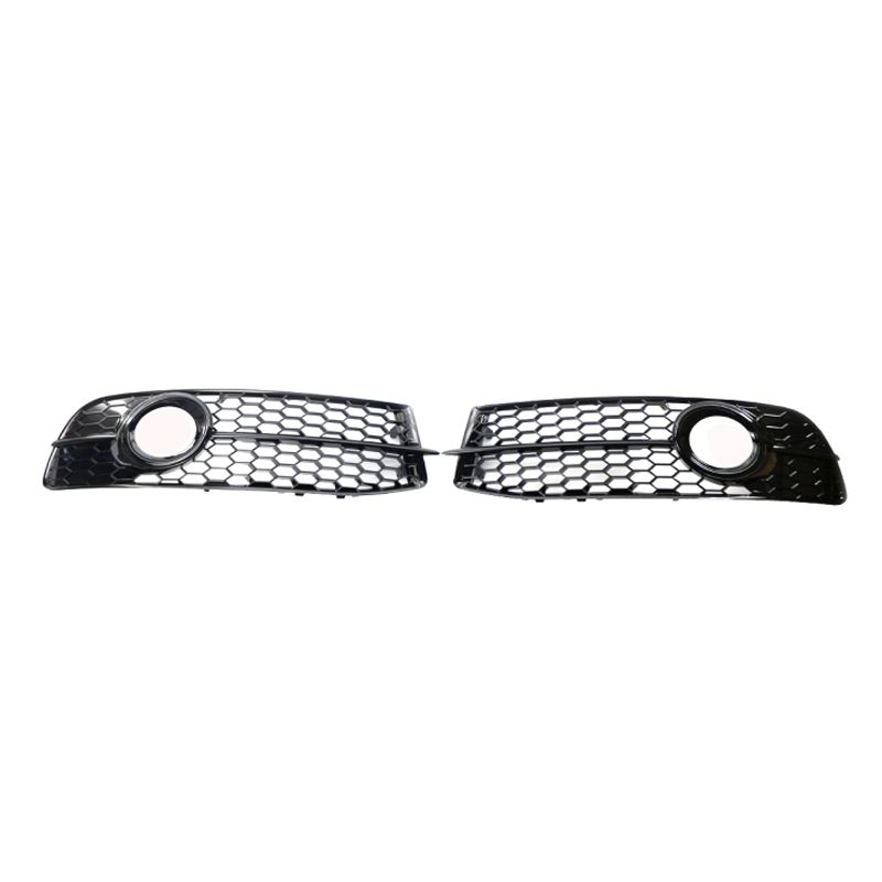 2009-2011 Audi Front Bumper Down Grille Honeycomb Style Fog Light Grilles For Audi A6 S6 C6