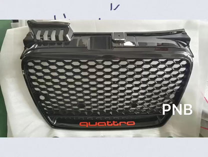 2005-2007 Audi RS4 Style Honeycomb Front Grille For Audi A4 B7 Non S Line