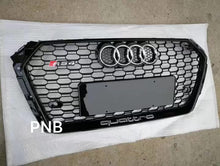 2017-2019 Audi RS4 Honeycomb Front Grille For Audi A4 S4 B9