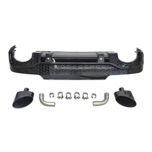 2019-2025 Audi Q5 SQ5 To RSQ8 Style Rear Diffuser With Tailpipe For Audi Q5 SQ5 B9 B9.5